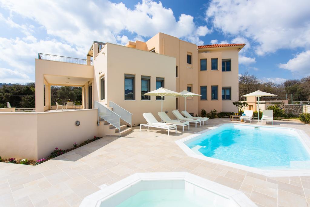 Deluxe Villa Ianthos - Outdoor Hot Tub & Kids Pool Gállos Exterior foto