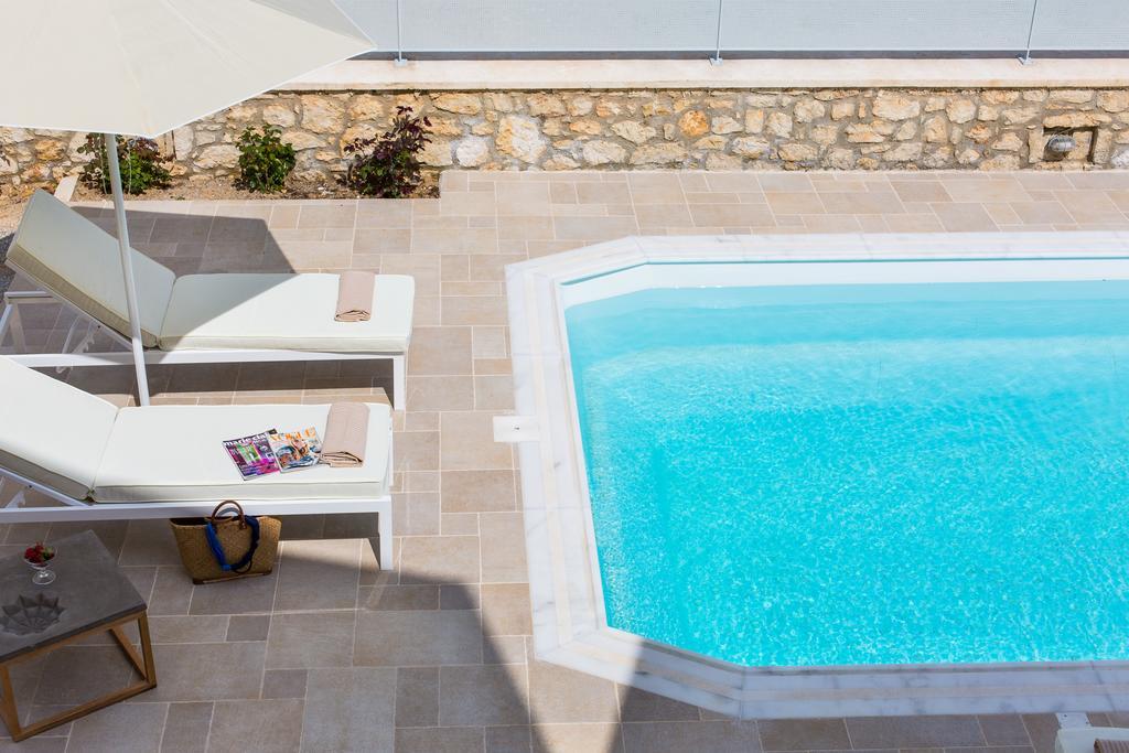 Deluxe Villa Ianthos - Outdoor Hot Tub & Kids Pool Gállos Exterior foto