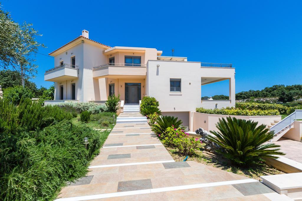Deluxe Villa Ianthos - Outdoor Hot Tub & Kids Pool Gállos Exterior foto