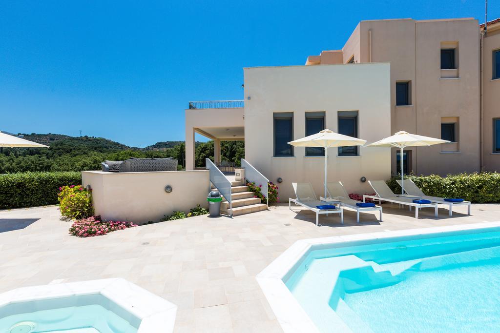 Deluxe Villa Ianthos - Outdoor Hot Tub & Kids Pool Gállos Exterior foto