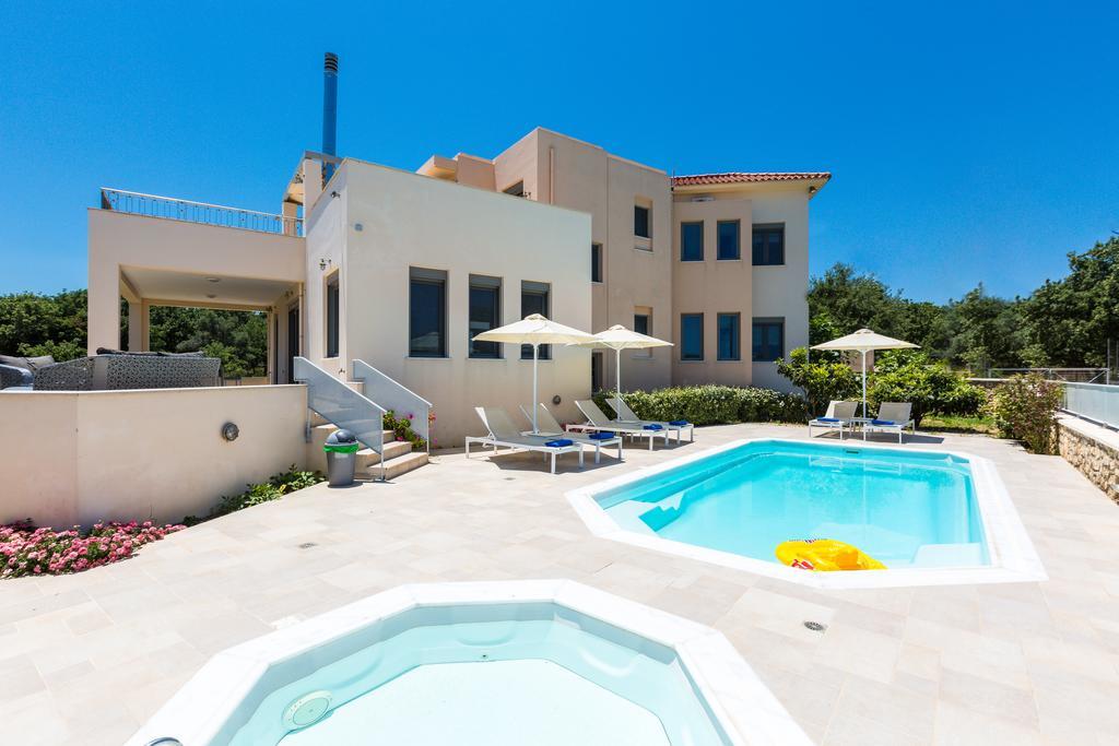 Deluxe Villa Ianthos - Outdoor Hot Tub & Kids Pool Gállos Exterior foto