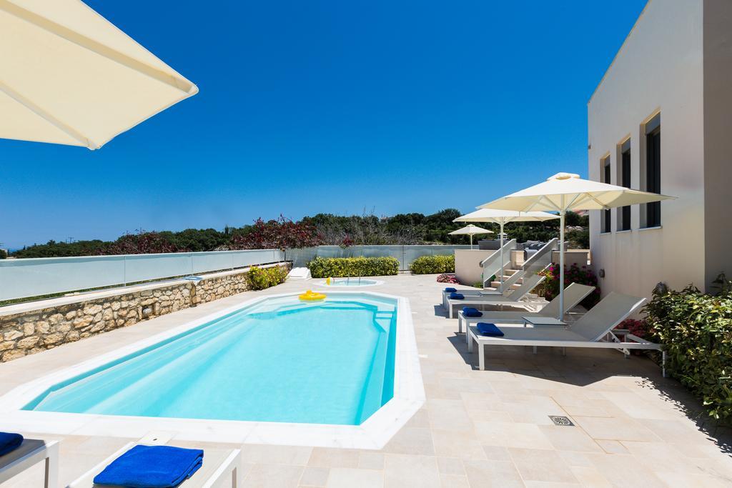 Deluxe Villa Ianthos - Outdoor Hot Tub & Kids Pool Gállos Exterior foto